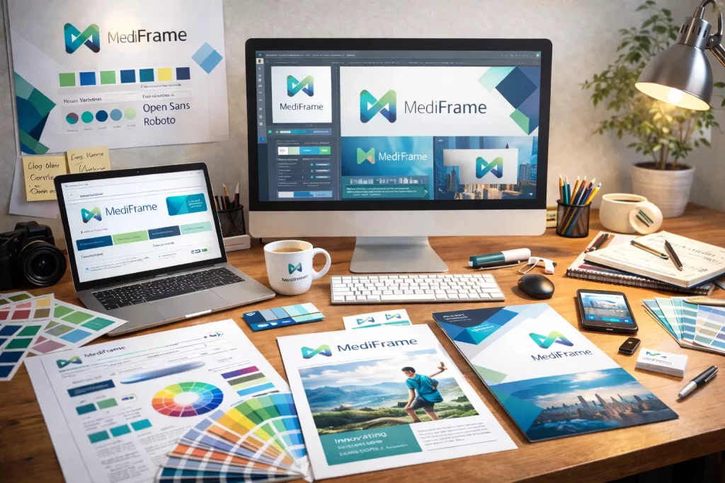 Corporate Branding Workspace von MediFrame